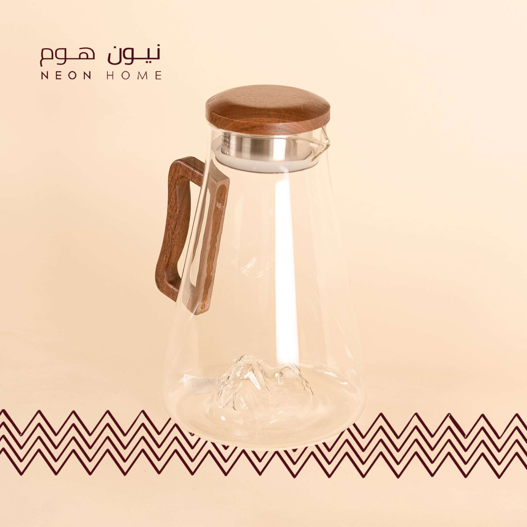 دولكة زجاج شفاف