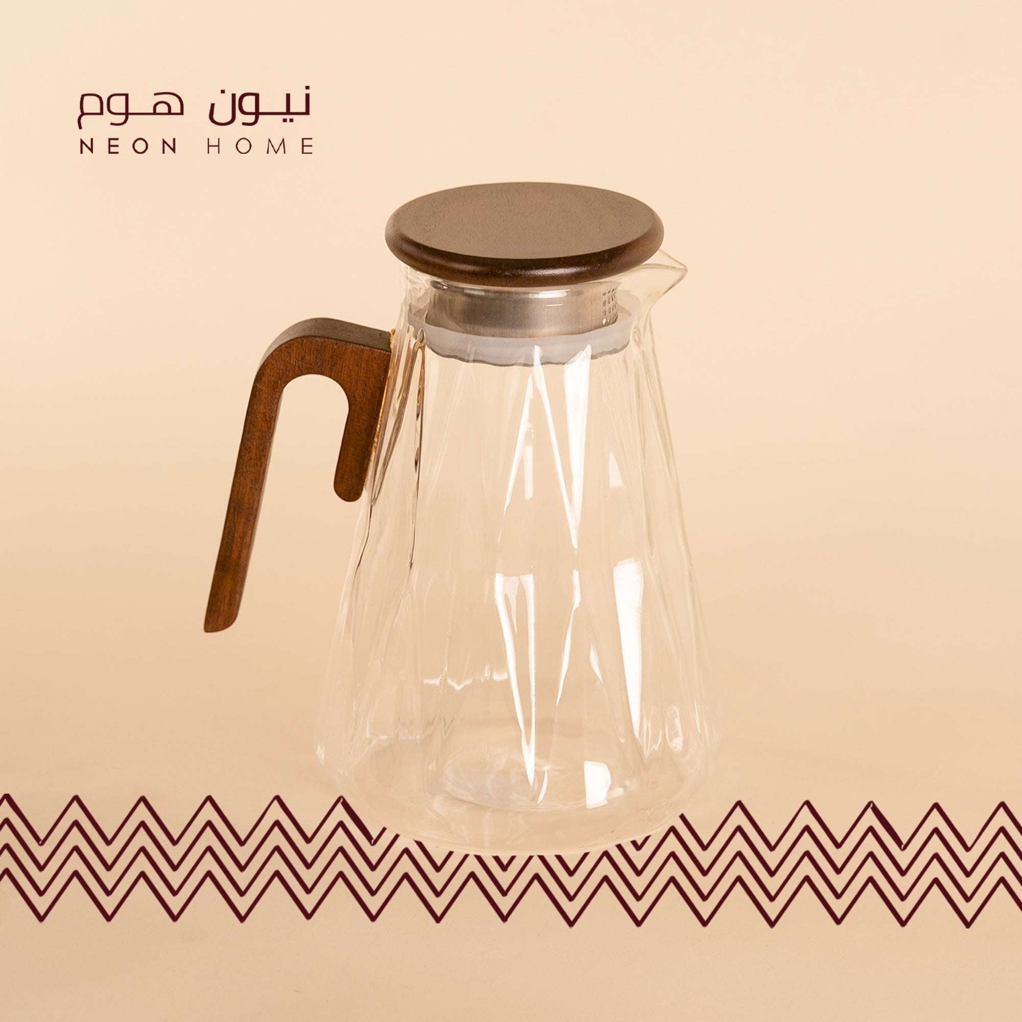 دولكة زجاج شفاف