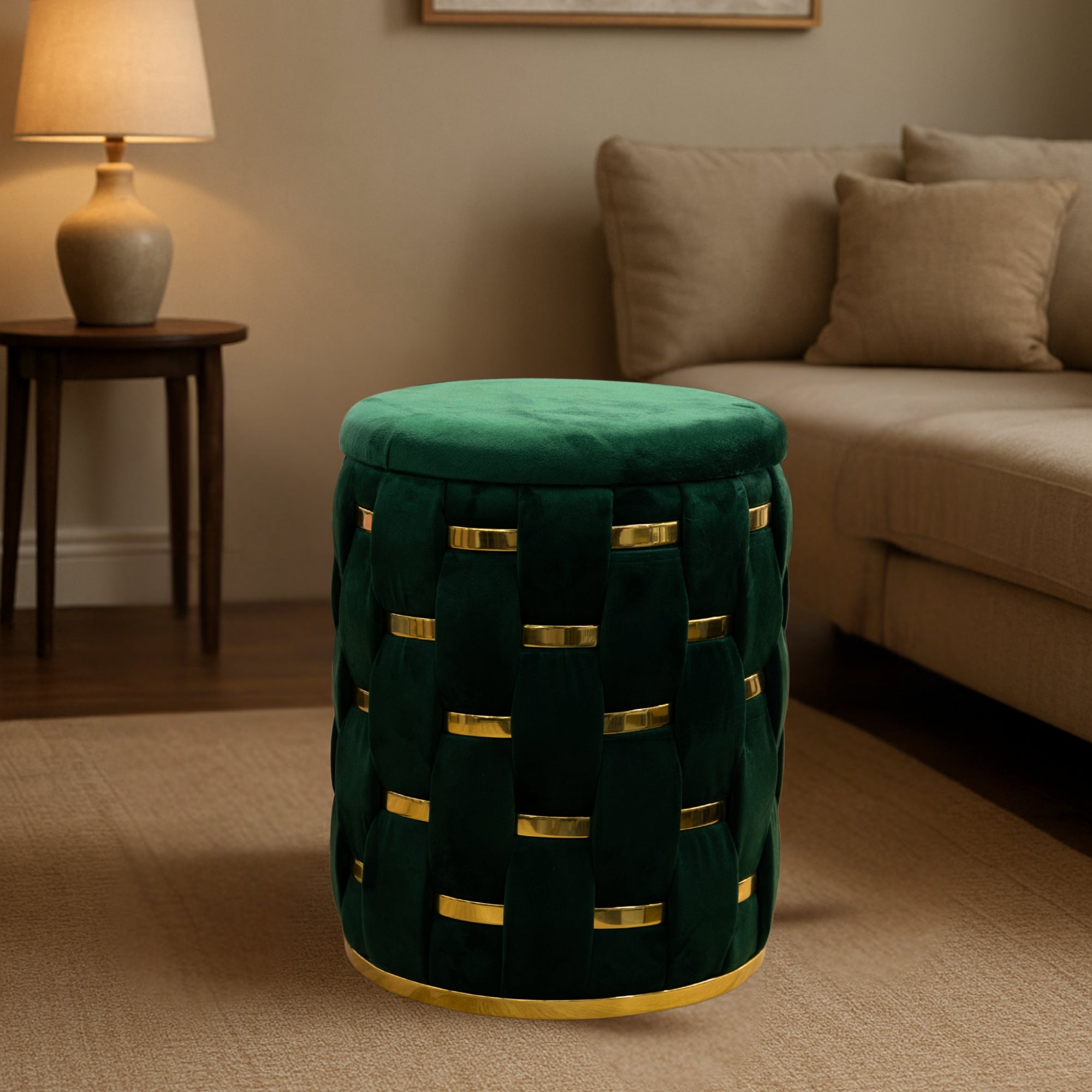 كرسي مربعات مذهب