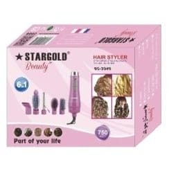 مجفف شعر STARGOLD 6 IN 1 منخفض الضوضاء، خفيف الوزن، 700 واط