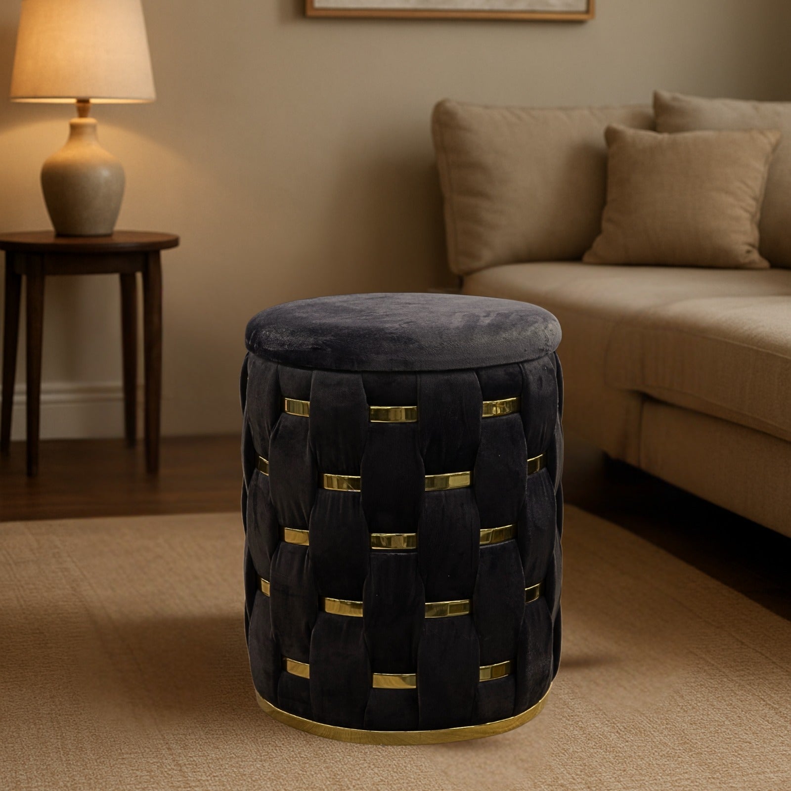 كرسي مربعات مذهب