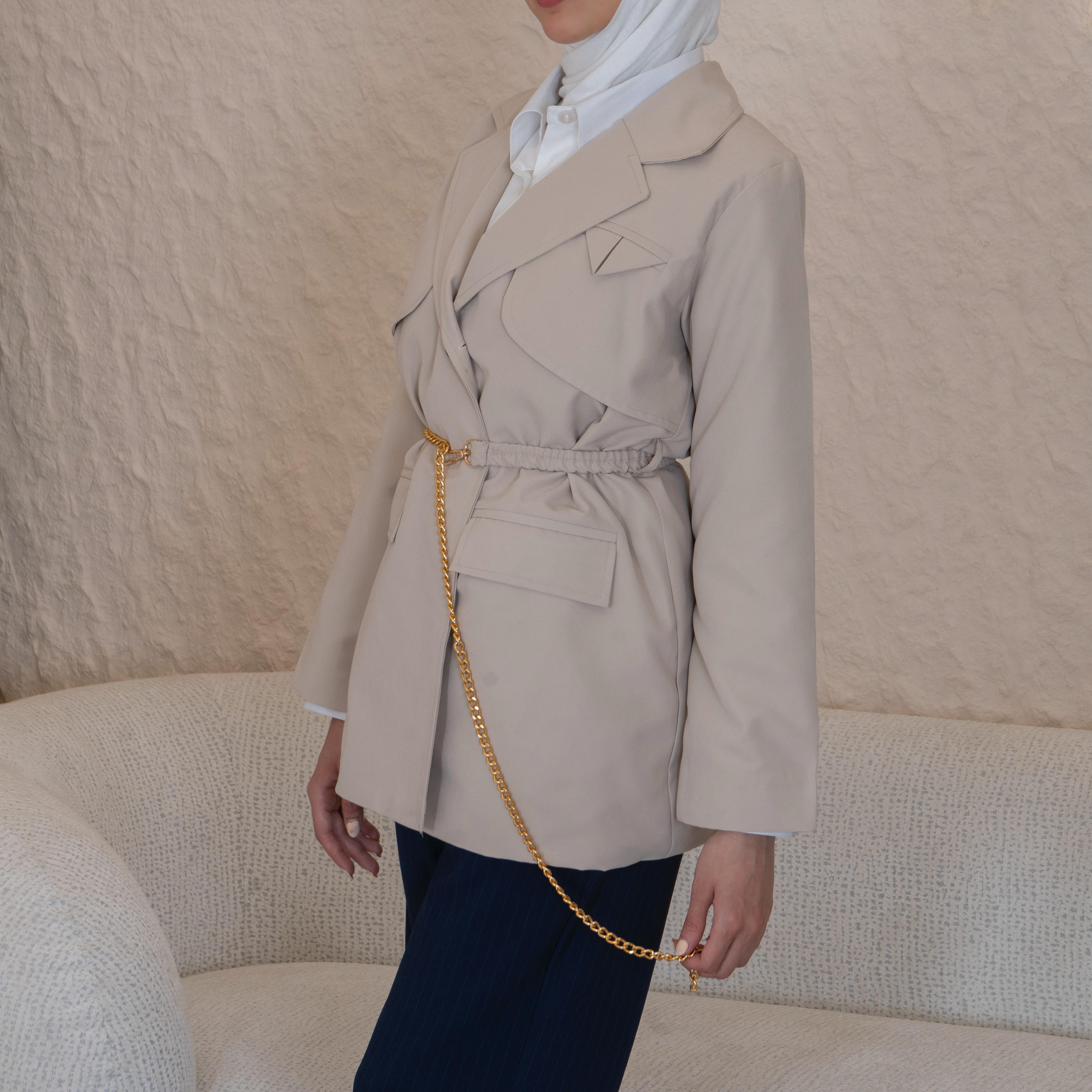 جاكيت سادة أنيق ورسمي