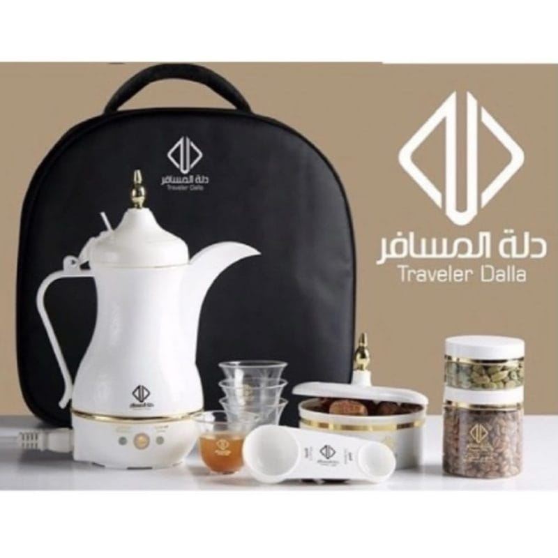 دلة المسافر – صانعة القهوة العربية 400 مل